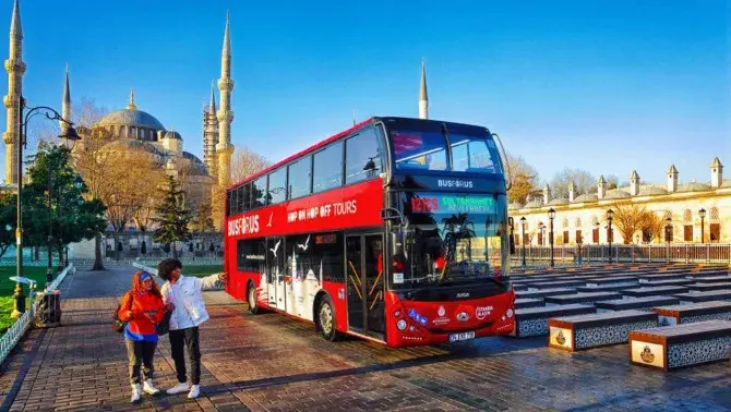 Hop-on Hop-off Gezi Otobüsü Turu İstanbul — 2 gün